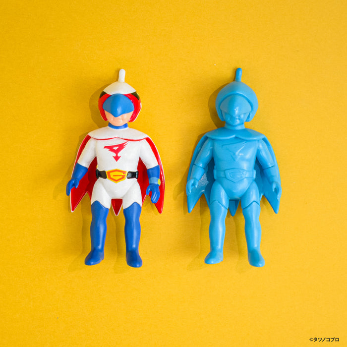 Tatsunoko Production Characters Ball Chain Mascot – close-up of Ken the Eagle full color figure detail – Ken Elephant